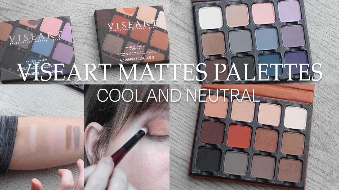 Petites Cool Mattes and Neutral Mattes – Viseart Paris
