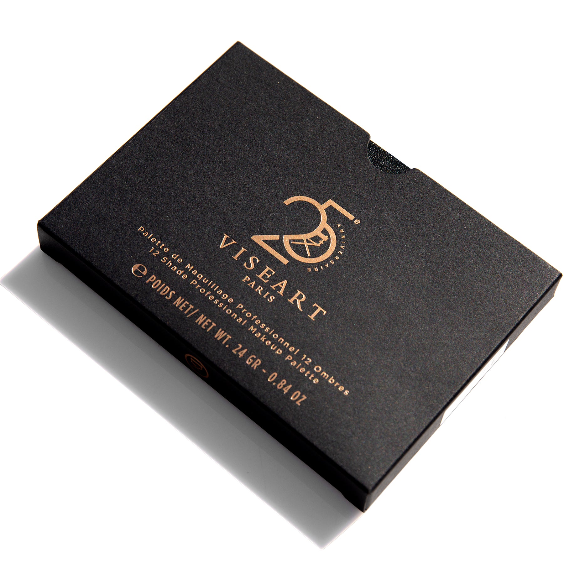 Closed palette with all-matte neutral shades from ivory to bark brown, ideal for contour, lid, and brow work across all skin tones.