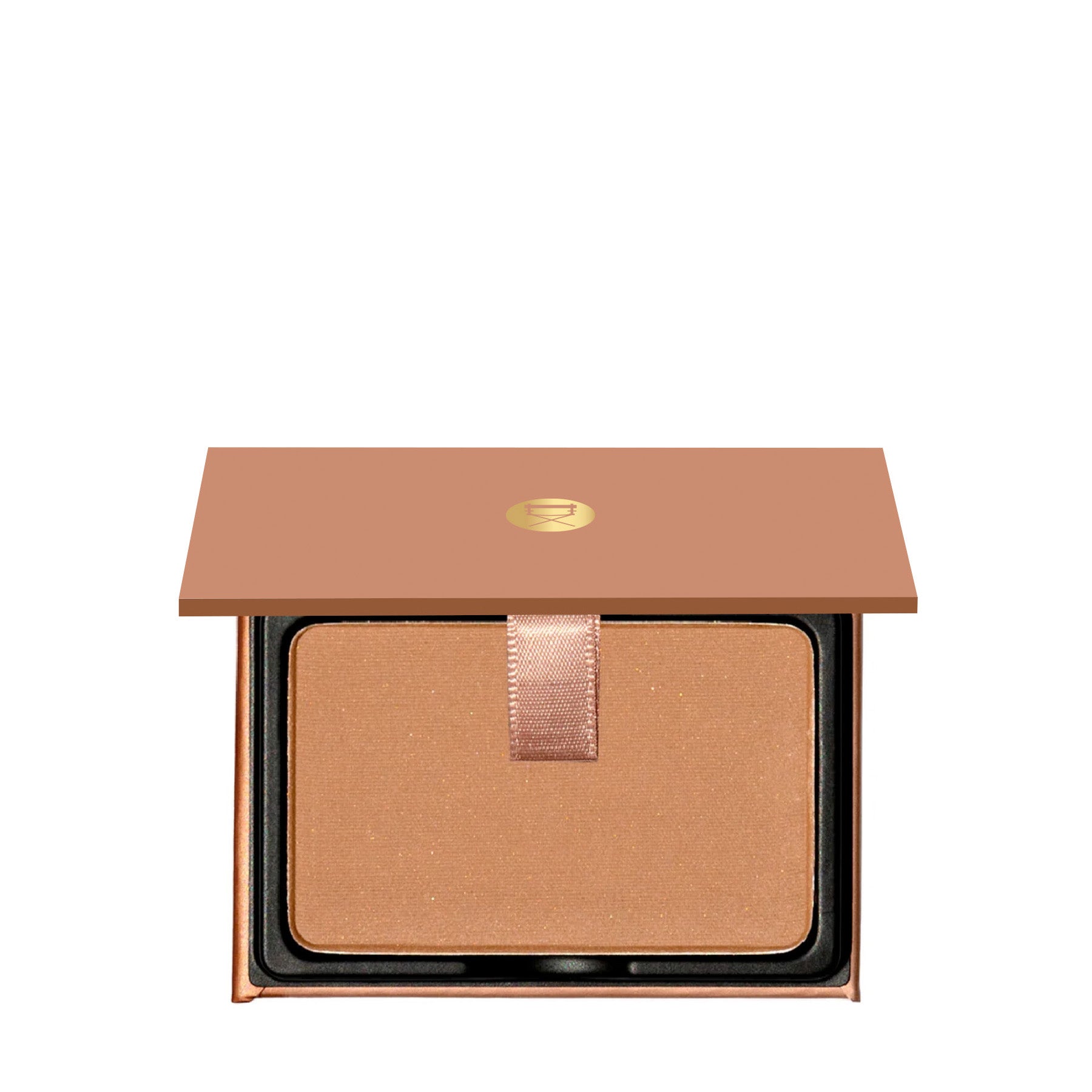 Viseart Bronze Noisette open to reveal medium matte bronzer designed for natural warmth and soft sculpting on fair to medium skin tones.