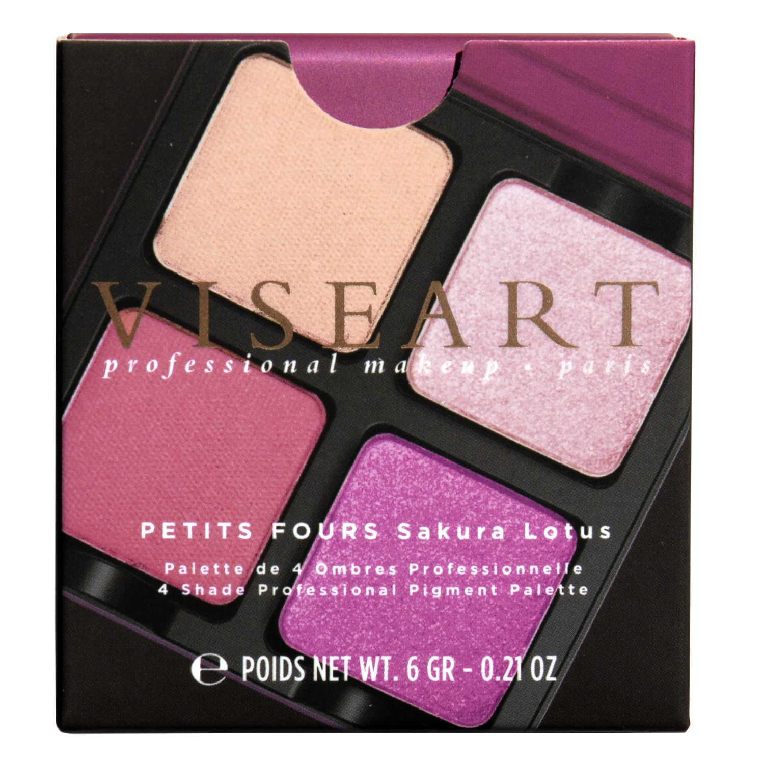 Closed Sakura Lotus Palette showing cherry blossom pink, rose shimmer, and soft matte pastel bloom shades.