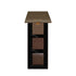Viseart Brow Trio in Medium, open to show wax and two powder shades designed for soft, natural brow sculpting on fair to light tones.