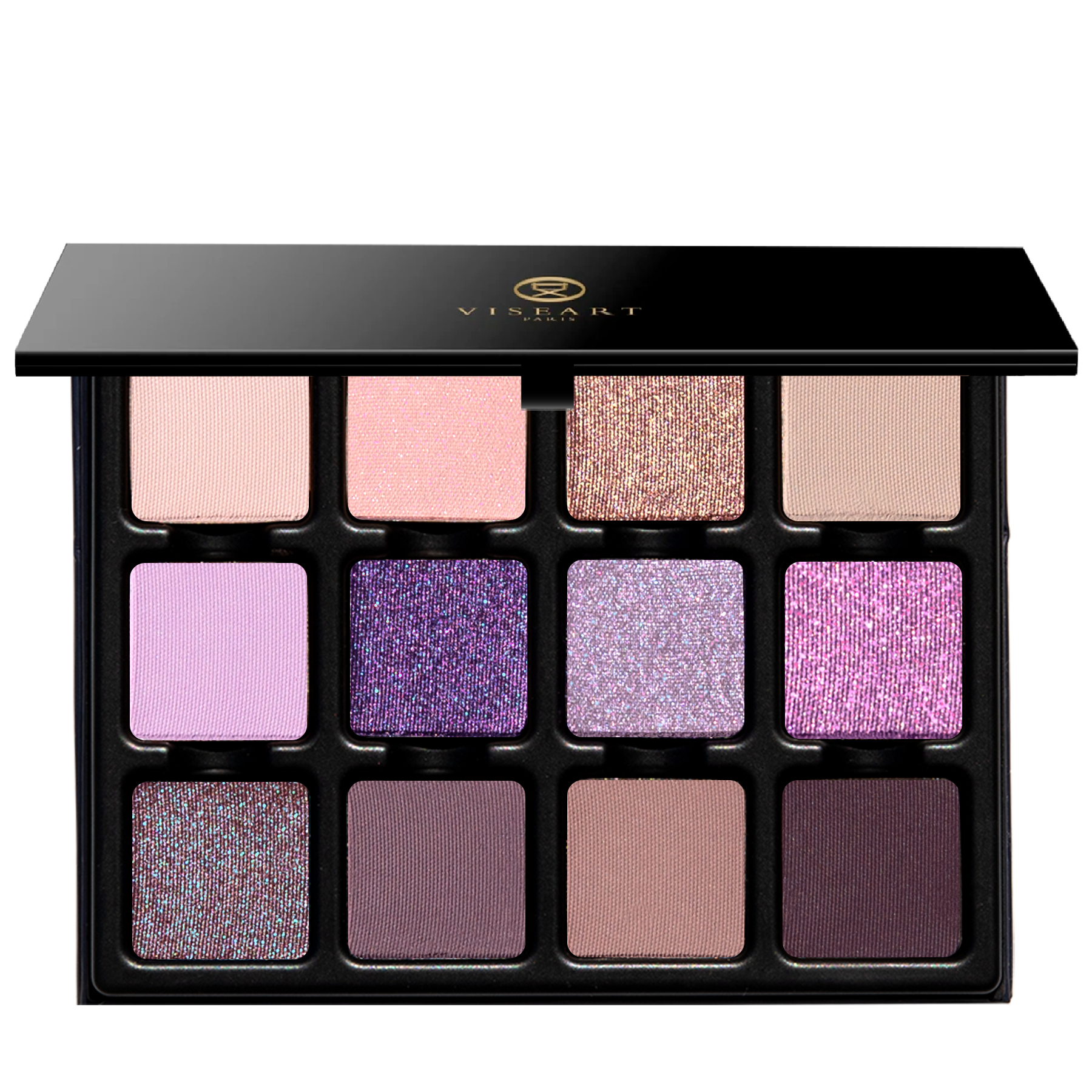 Viseart Violette Lumière Étendu violet prismatic duochrome eyeshadow palette