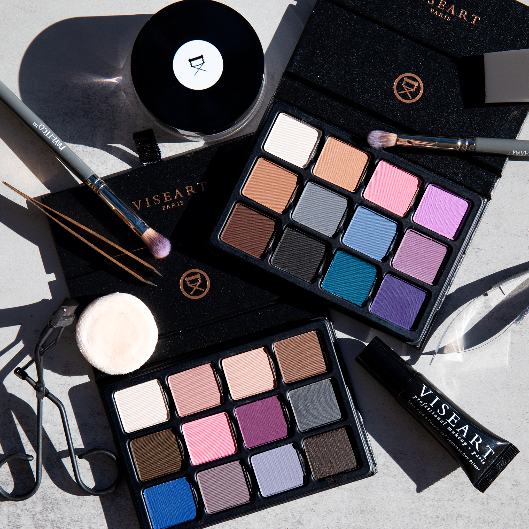 Cool Original VisePRO shown in a group with other pro artistry cool-toned palettes.