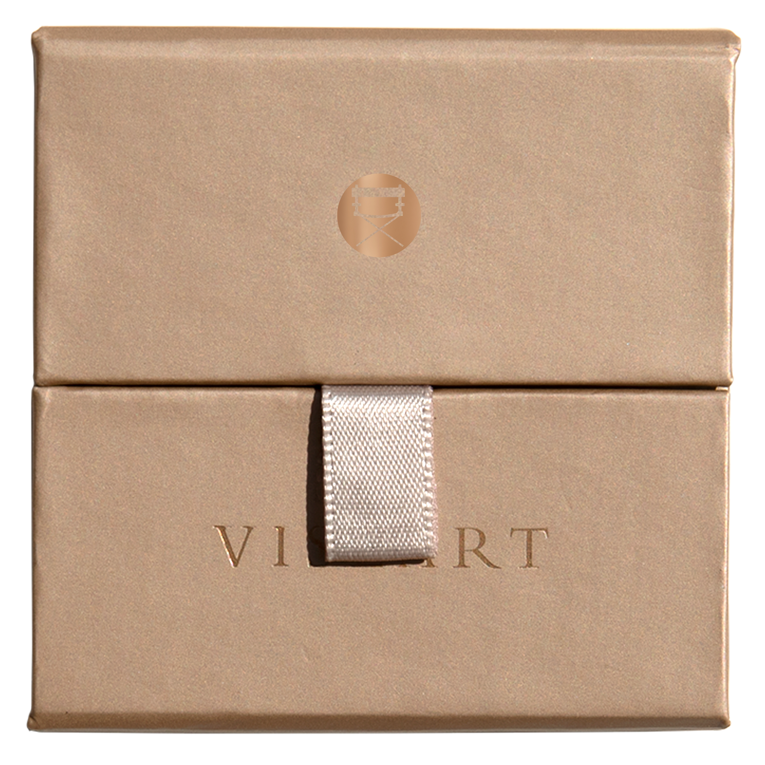 Viseart Chouysa Blush Duo closed, rich orange and terracotta matte powder shades within.