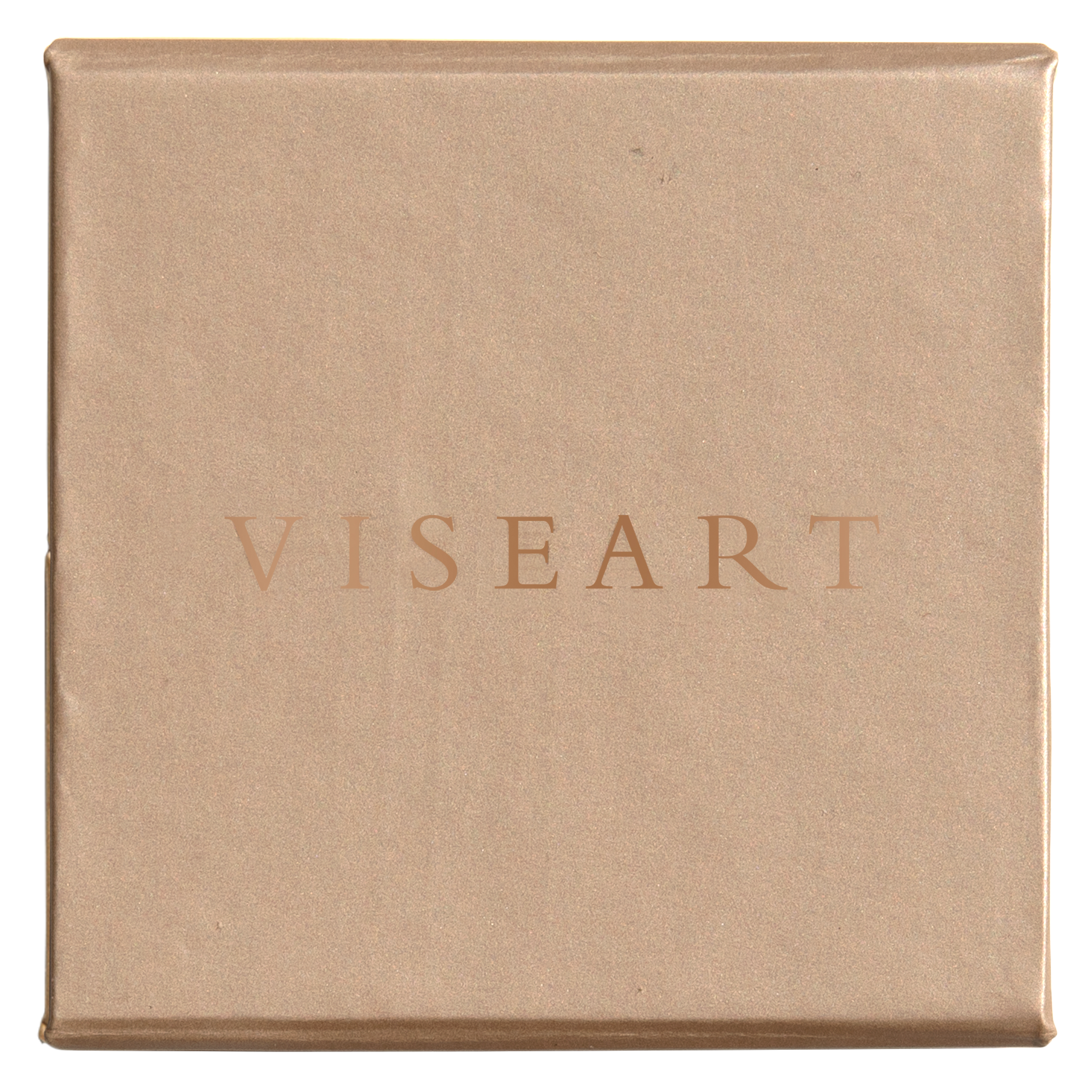 Viseart Chouysa Blush Duo closed, rich orange and terracotta matte powder shades within.