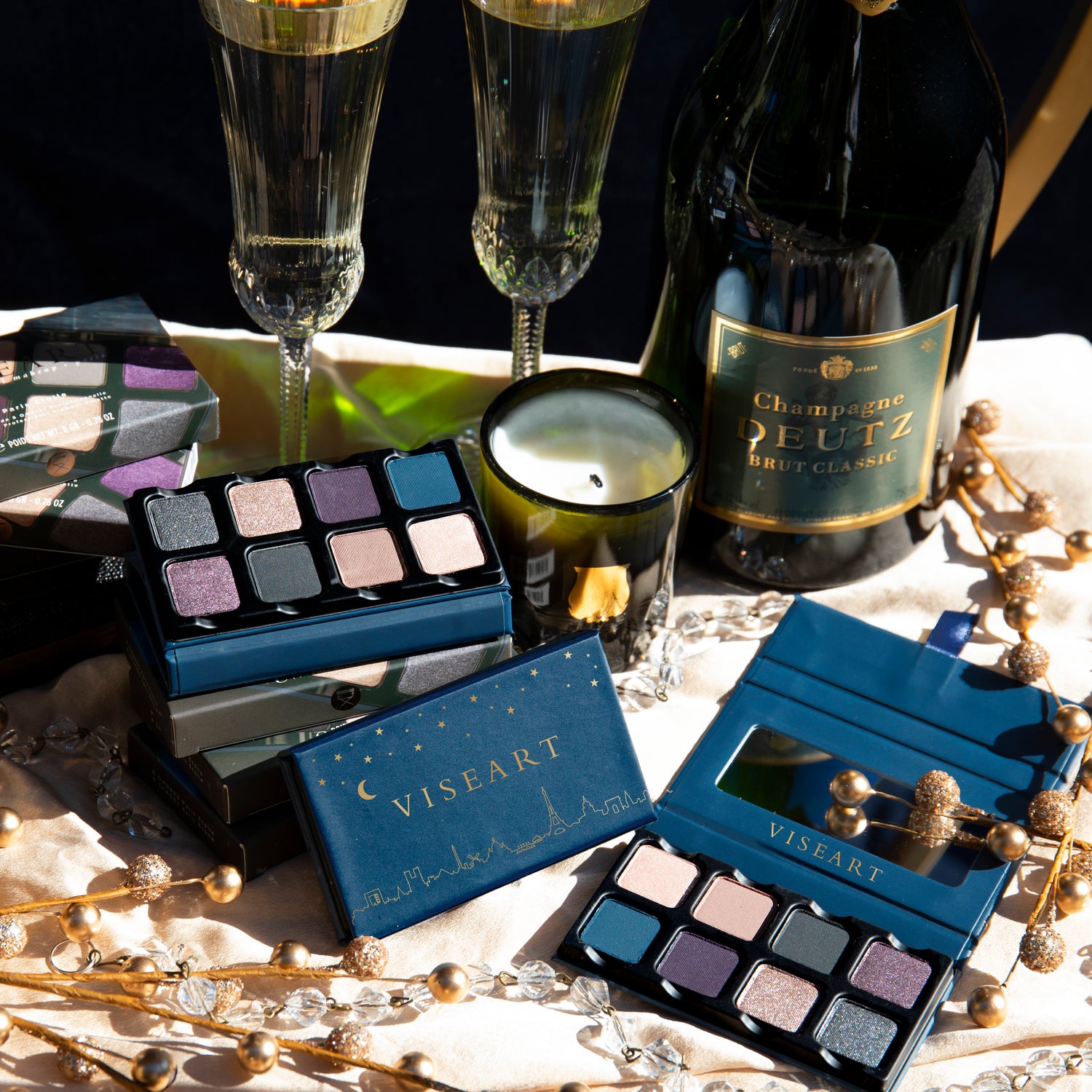 Viseart Paris Petit Pro Paris Etoile Eyeshadow Palette Display