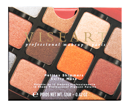 Viseart Paris Petites Shimmers Sultry Muse Eyeshadow Palette Carton