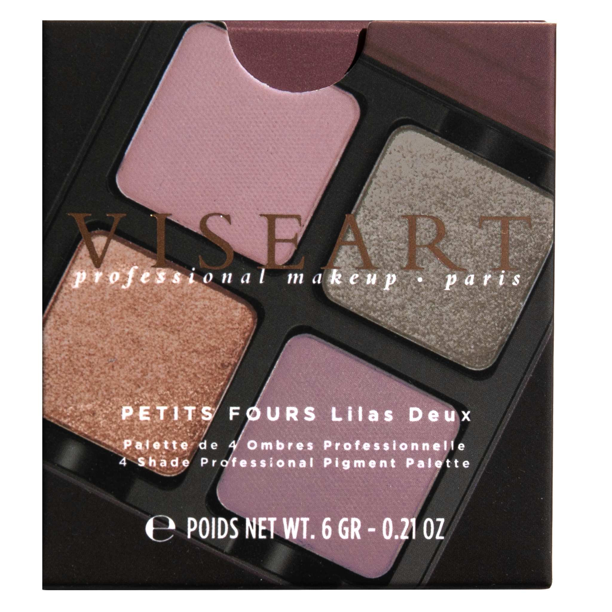 Viseart Paris Petits Fours Lilas Deux Eyeshadow Palette Carton