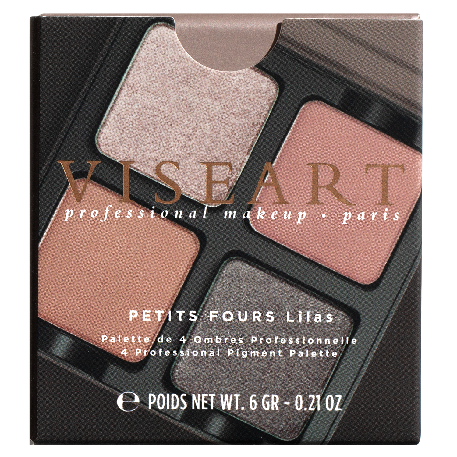 Viseart Paris Petits Fours Lilas Eyeshadow Palette Carton