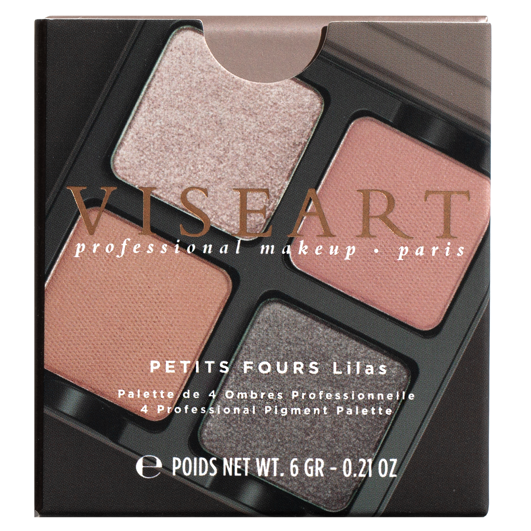 Viseart Paris Petits Fours Lilas Eyeshadow Palette Carton