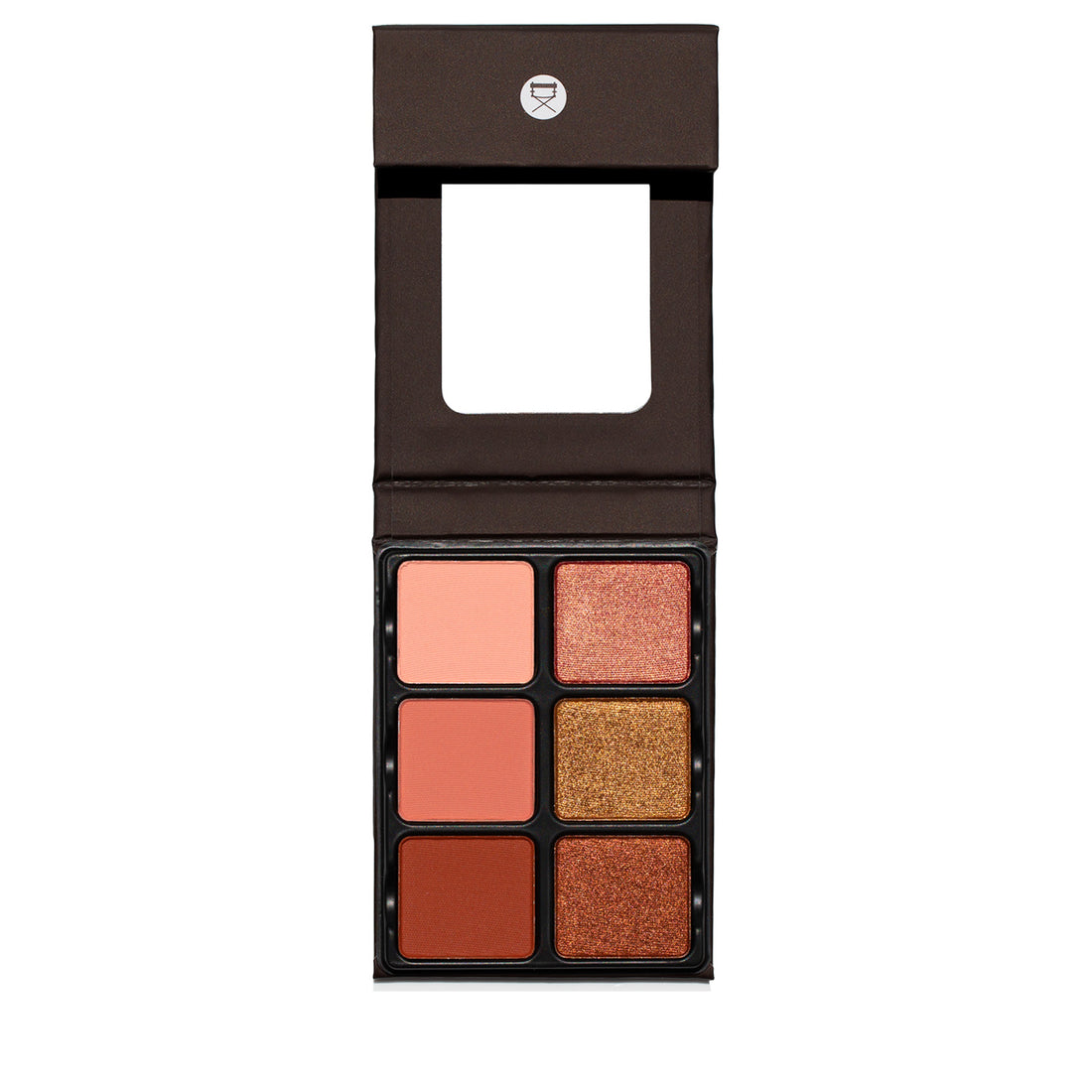 Open Theory Siren showing terracotta matte, burnt sienna, copper shimmer, and rust red shades.