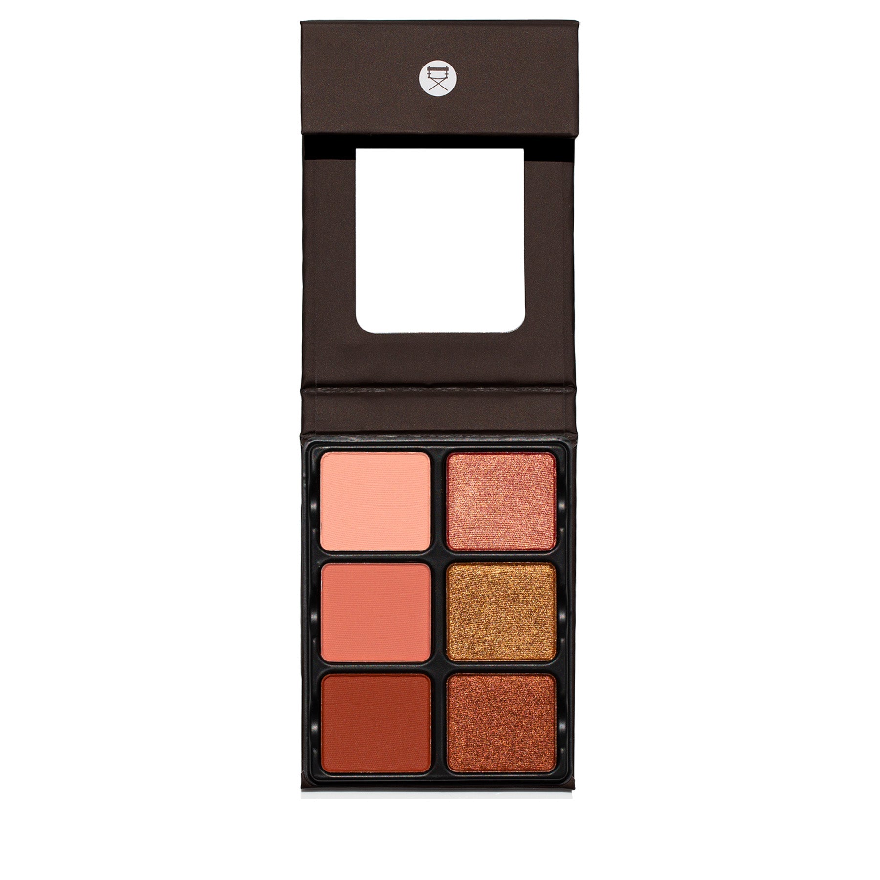 Open Theory Siren showing terracotta matte, burnt sienna, copper shimmer, and rust red shades.