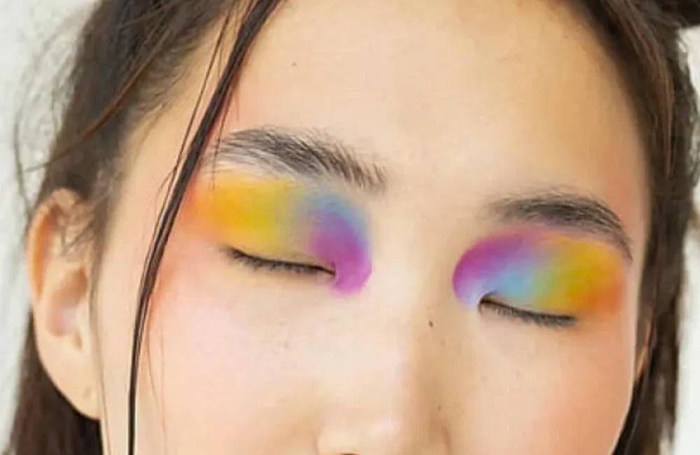 New wave makeup is bringing back 80's color to 2025