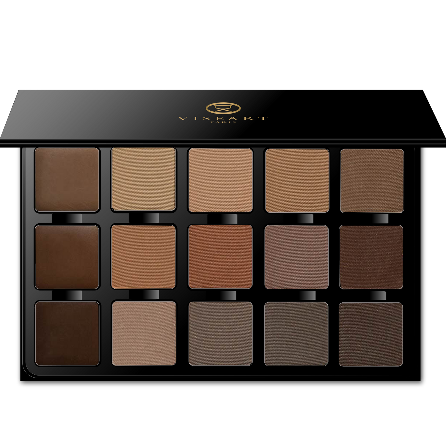 VISEPRO™ 15-PAN STRUCTURE BROW, SHADOW, HAIRLINE &amp; CONTOUR PALETTE