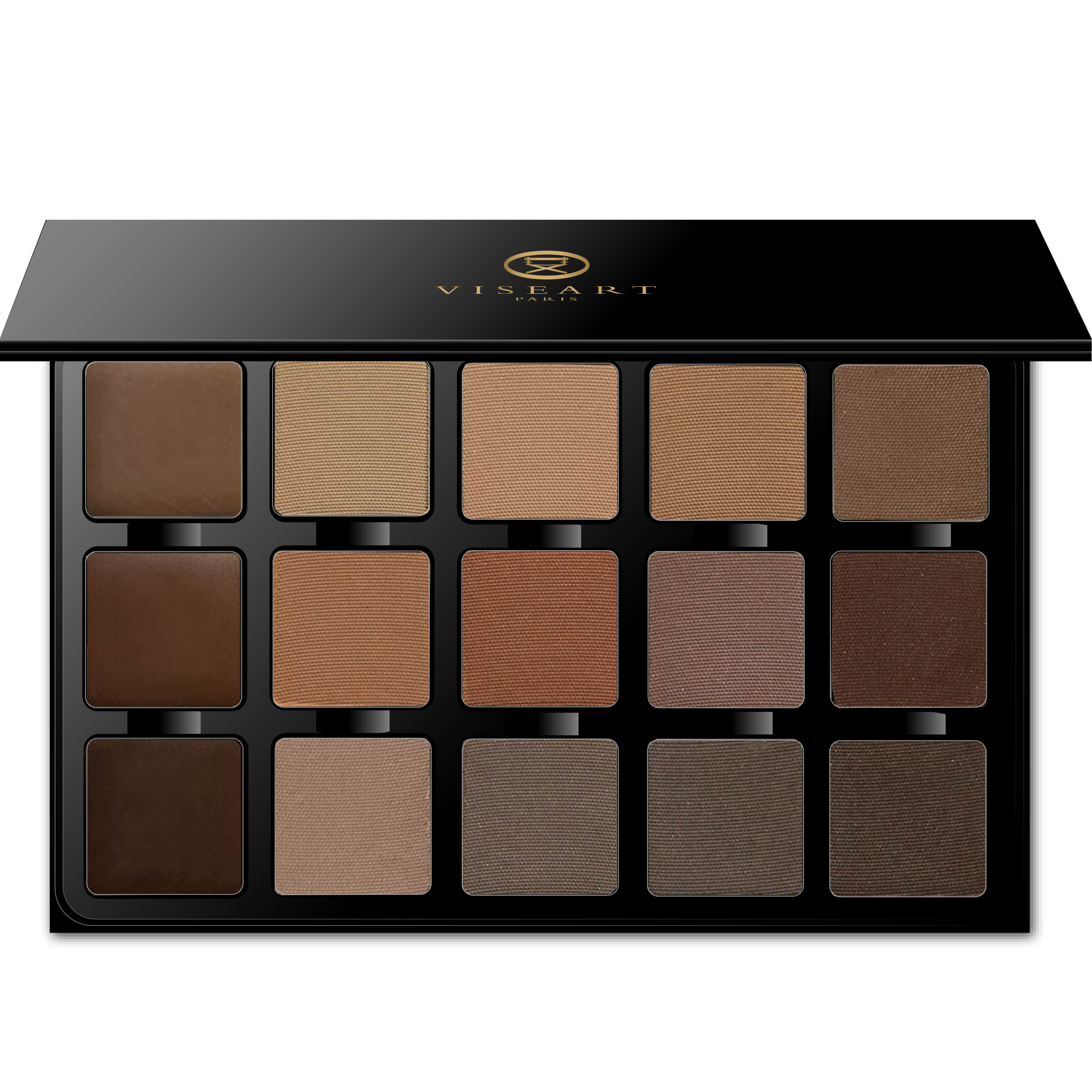 VISEPRO™ 15-PAN STRUCTURE BROW, SHADOW, HAIRLINE &amp; CONTOUR PALETTE