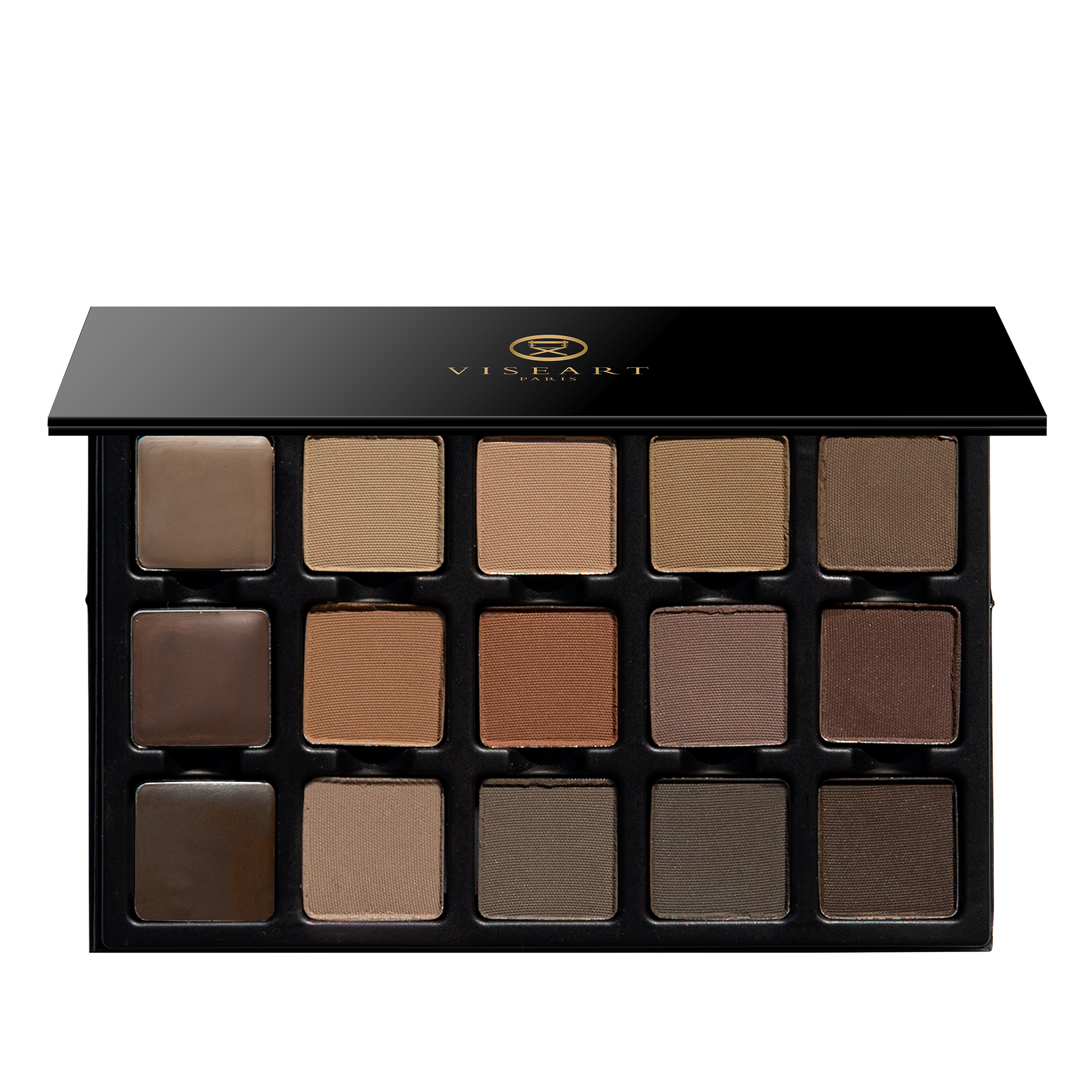 VISEPRO™ 15-PAN STRUCTURE BROW, SHADOW, HAIRLINE &amp; CONTOUR PALETTE