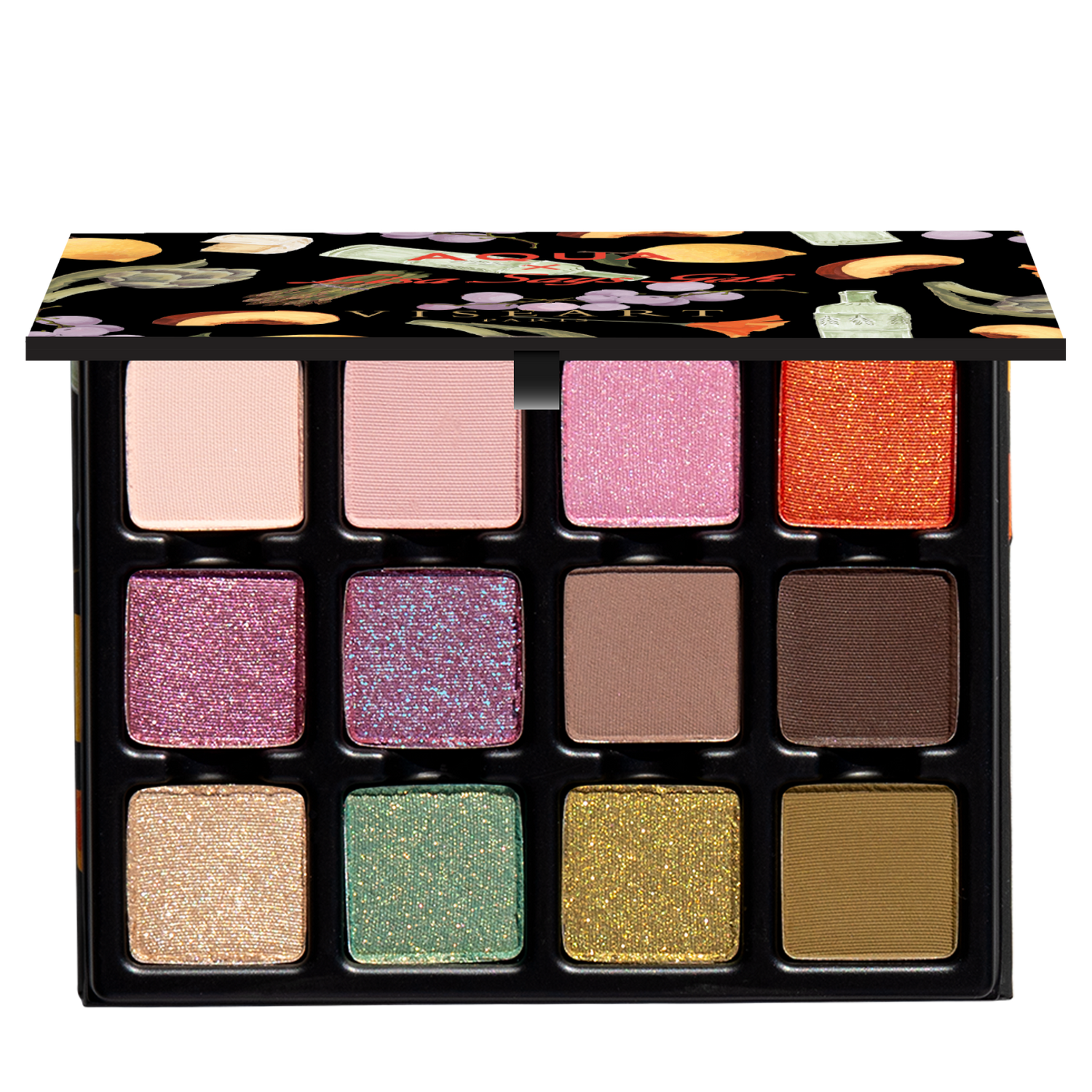 Viseart Paris Lisa Says Gah Bloomingdale’s eyeshadow palette, 12 magnetic pans, matte, satin, duochrome finishes
