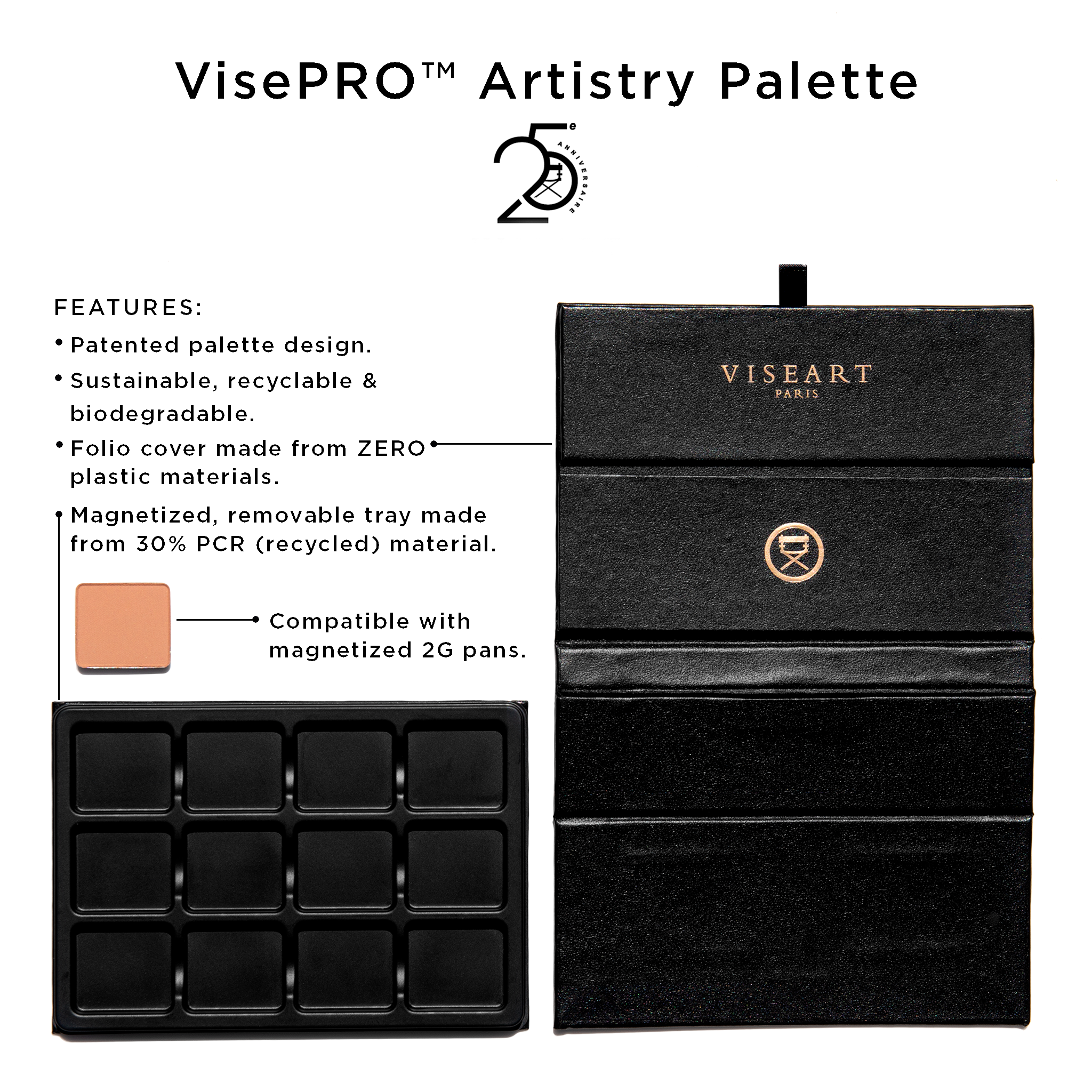 VISEPRO™ NEUTRAL MATTES 25E ANNIVERSARY PALETTE