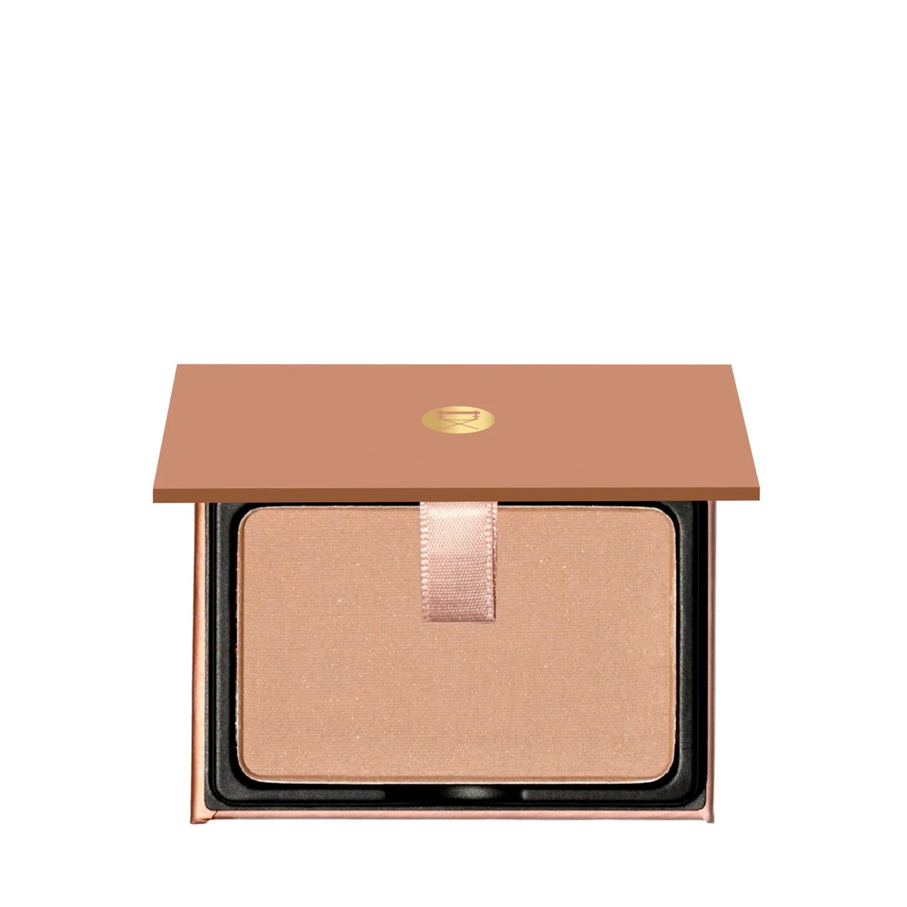 Viseart Bronze Noix open to reveal deep matte bronzer for sculpting and definition on medium to deep skin tones.
