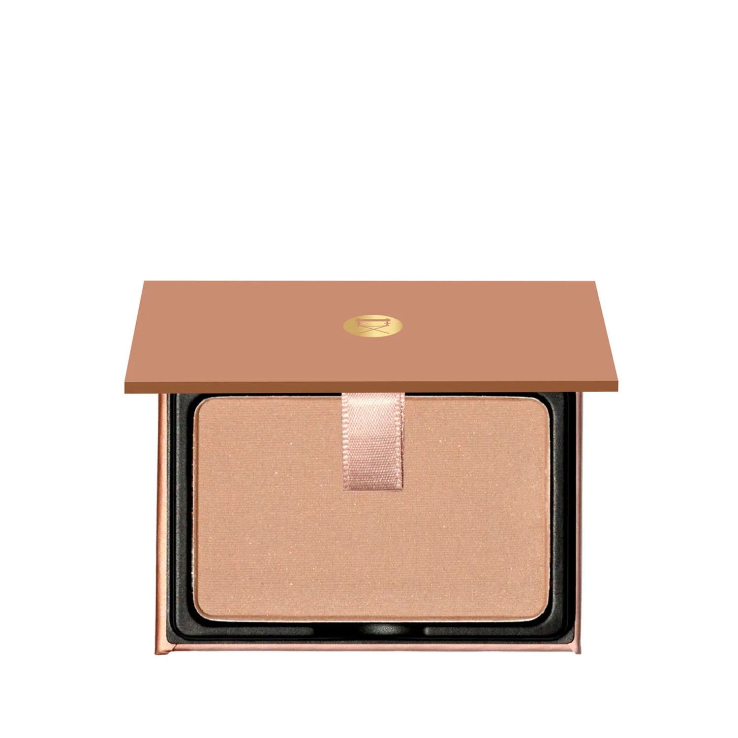 Viseart Bronze Noix open to reveal deep matte bronzer for sculpting and definition on medium to deep skin tones.