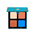 Open view of Petits Fours Pastille palette with cream matte, rich brown, caramel shimmer, and cobalt blue accent.