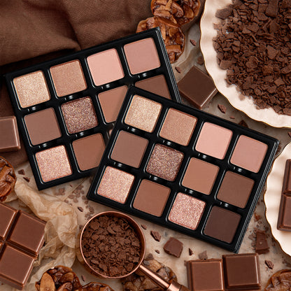 Praline Dulce Étendu eyeshadow palette, Viseart Praline palette collection