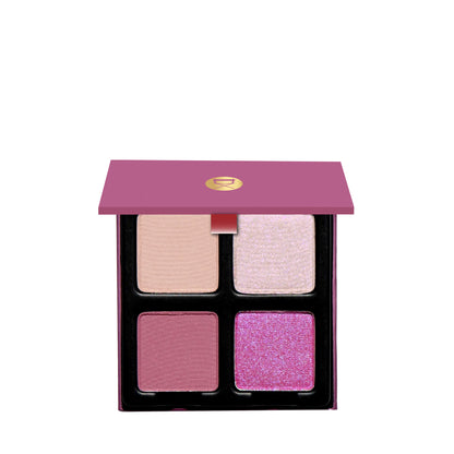 Open Sakura Lotus showing cherry blossom pink, rose shimmer, and soft matte pastel bloom shades.