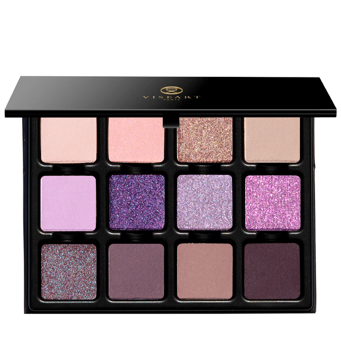 Viseart Violette Lumière Étendu violet prismatic duochrome eyeshadow palette
