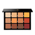 Open palette showing warm matte tones from peach to deep terracotta, perfect for pro sculpting and warm neutral artistry