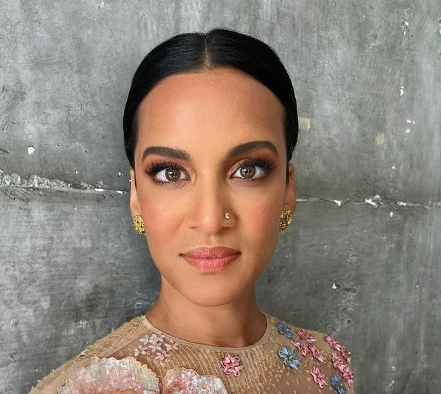 Anoushka Shankar's Bronzed Beauty Look