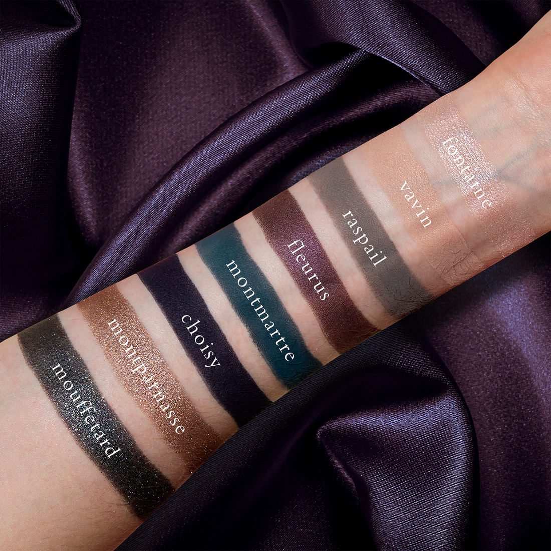 Viseart Paris Petit Pro Paris Etoile Eyeshadow Palette Shades