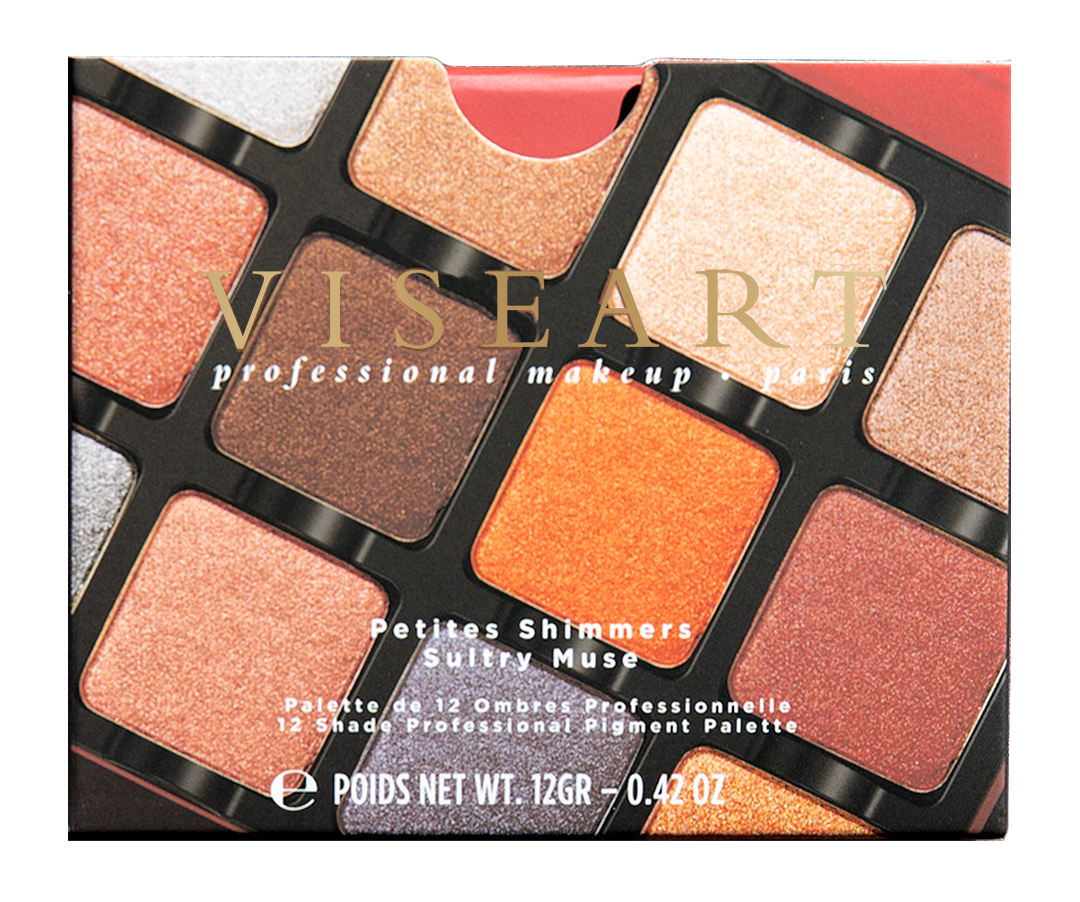 Viseart Paris Petites Shimmers Sultry Muse Eyeshadow Palette Carton