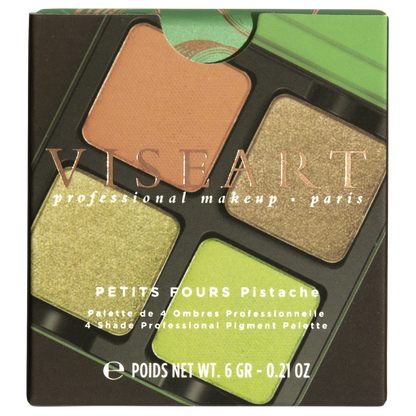 Viseart Paris Petits Fours Pistache Eyeshadow Palette Carton