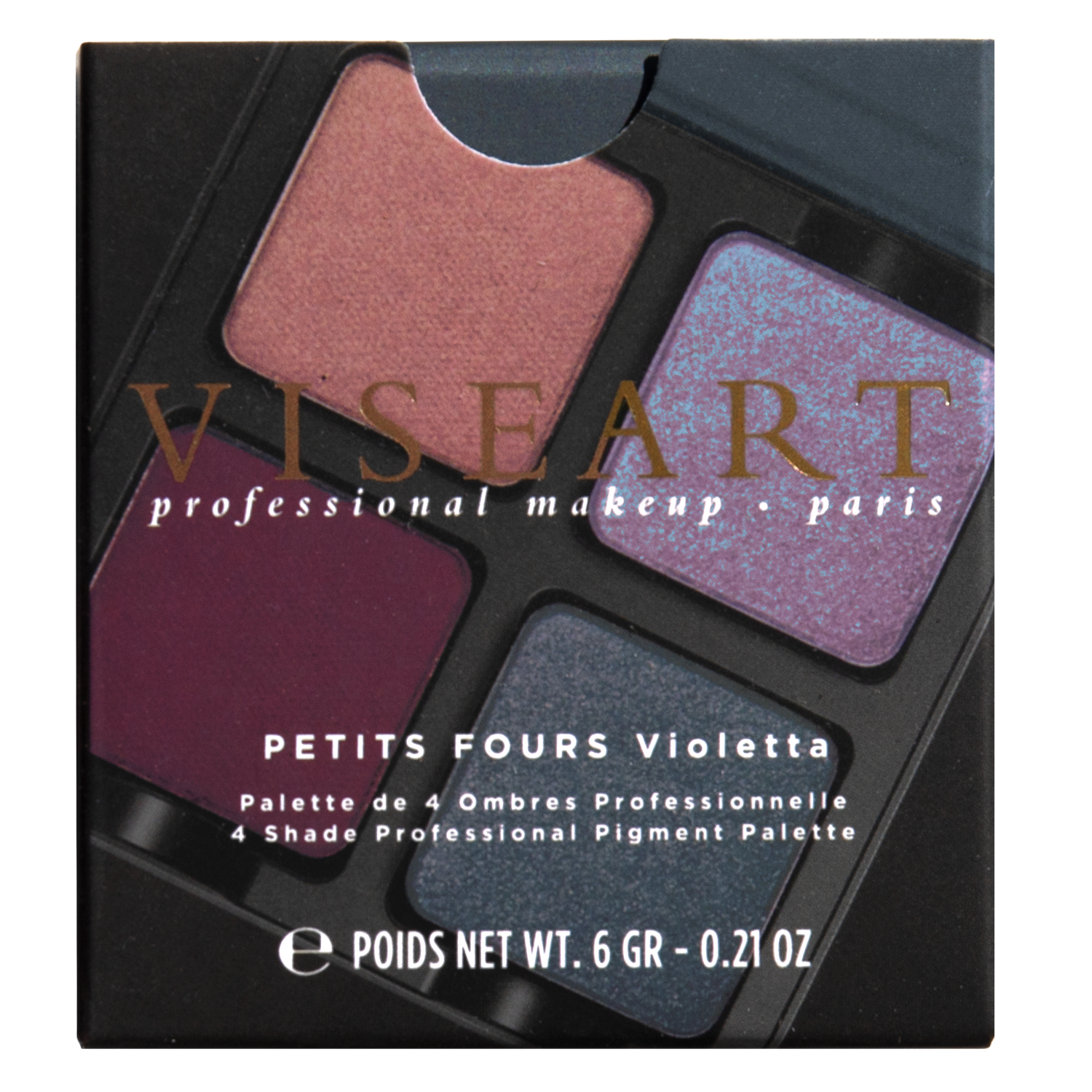 Viseart Paris Petits Fours Violetta Eyeshadow Palette Carton