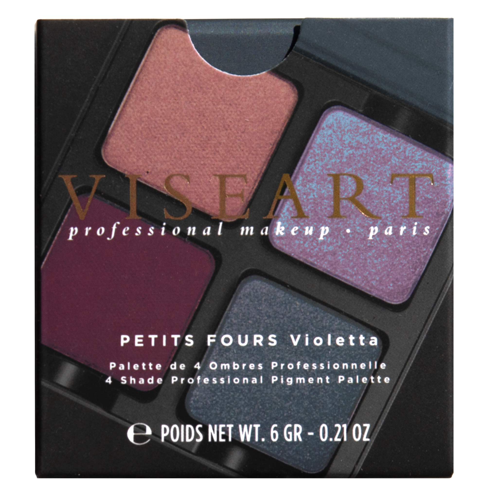 Viseart Paris Petits Fours Violetta Eyeshadow Palette Carton